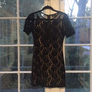 Astr (Nordstrom) Black Dress